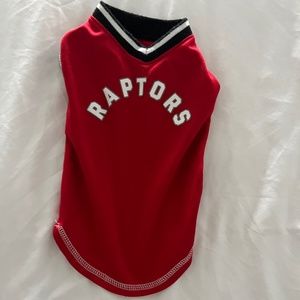 RAPTORS JERSEY RED FOR DOGS (SMALL)